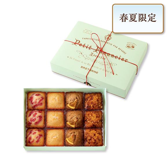 プティ・フィナンシェ アソルティ〈PRINTEMPS-ETE〉[春夏限定]（12個入